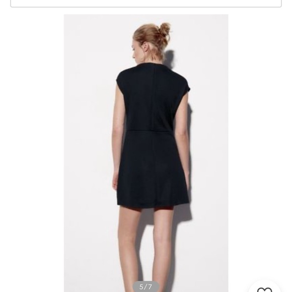 ZARA | Short Casual Style Sleeveless Plain Short Sleeves Dresses Sz S - Picture 8 of 17